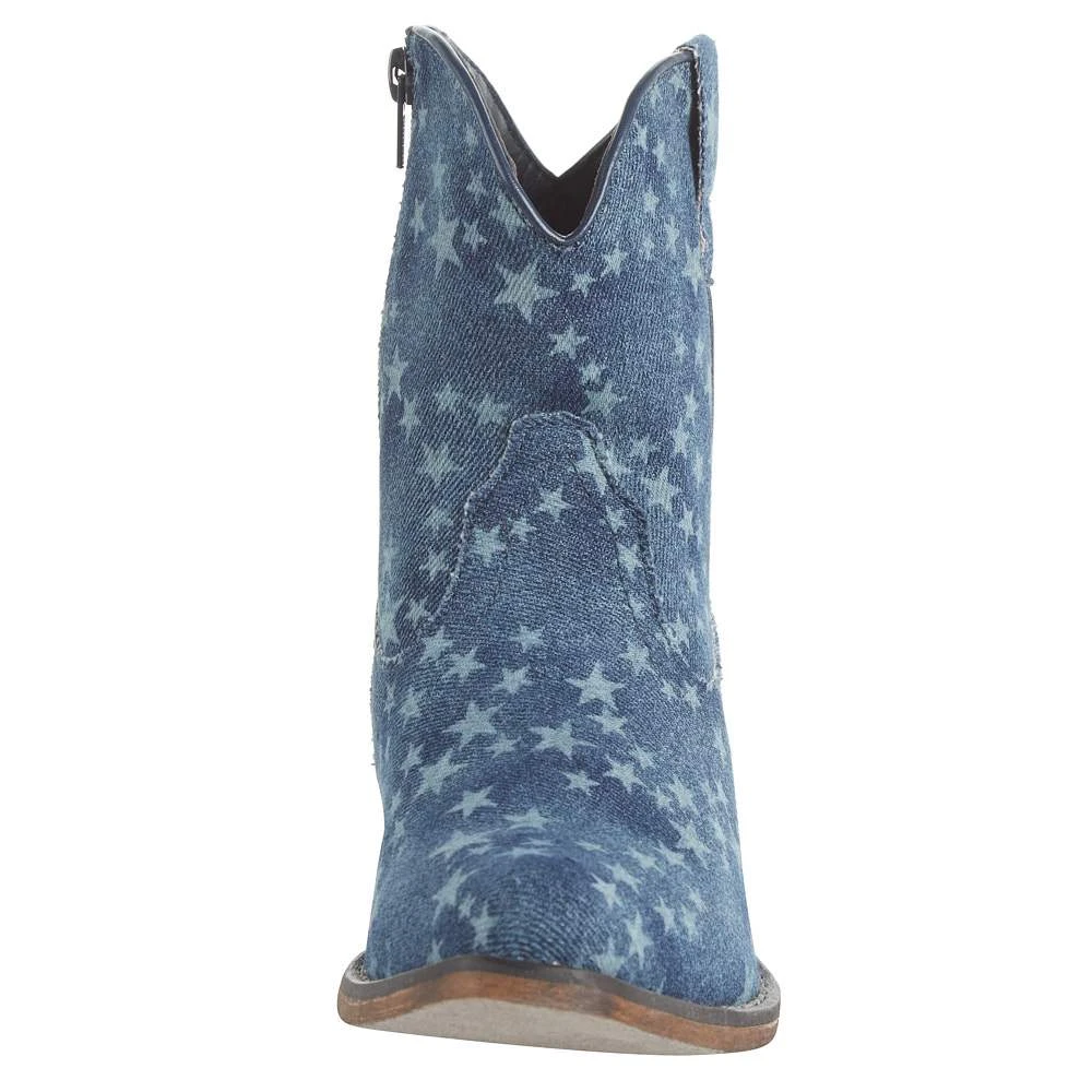 Roper Women`s Stonewashed Denim Bootie 4 Roper Women`s Stonewashed Denim Bootie - Image 2