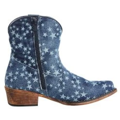Roper Women`s Stonewashed Denim Bootie 11 Roper Women`s Stonewashed Denim Bootie -Ariat shop 09 021 1567 2429 5