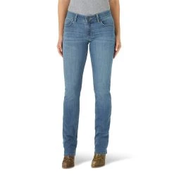 Wrangler Women's Essential Straight Leg Jean -Ariat shop 09MWTGB 1 201