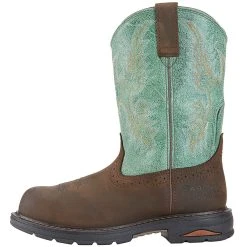 Ariat Tracey Oily Distressed Brown 9` Turq Top -Ariat shop 10015405 2