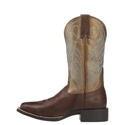 Ariat Women's Round Up Yukon Brown Cowgirl Boots 11 Ariat Women's Round Up Yukon Brown Cowgirl Boots -Ariat shop 10016317 3