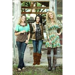 Mf Western Products Women's Ariat Above Knee Comfy Socks -Ariat shop 1002005 alt image