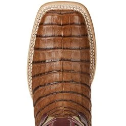 Men's Ariat Silverado Caiman Carmel Belly Blush Cowboy Boots 10 Men's Ariat Silverado Caiman Carmel Belly Blush Cowboy Boots -Ariat shop 10021646 3