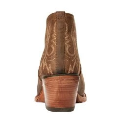 Ariat Women's Airat Weathered Brown Dixon Short Booties 9 Ariat Women's Airat Weathered Brown Dixon Short Booties -Ariat shop 10027282 2