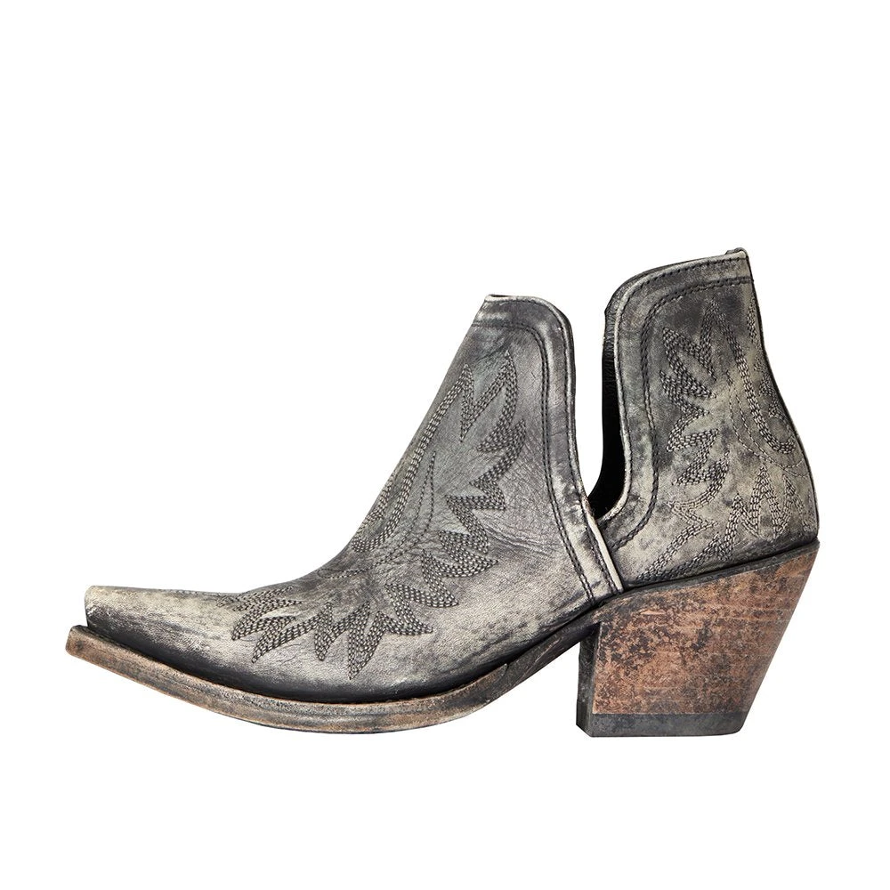 Ariat Womens Womens Naturally Distressed Black Dixon 4 Ariat Womens Womens Naturally Distressed Black Dixon - Image 2