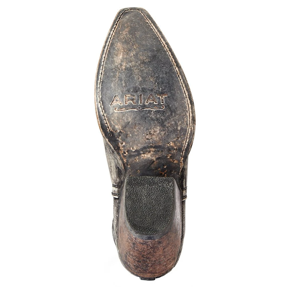 Ariat Womens Womens Naturally Distressed Black Dixon 6 Ariat Womens Womens Naturally Distressed Black Dixon - Image 4