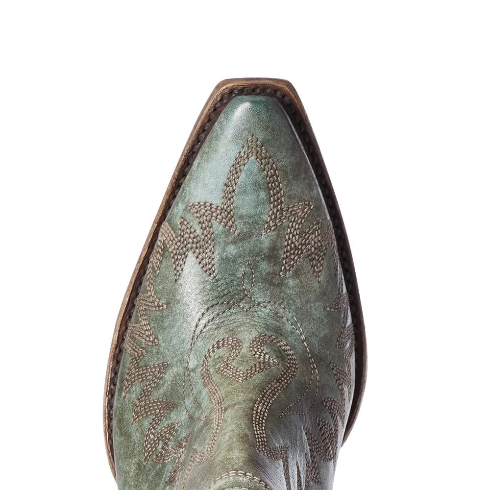 Ariat Women`s Distressed Turquoise Dixon Bootie 6 Ariat Women`s Distressed Turquoise Dixon Bootie - Image 4