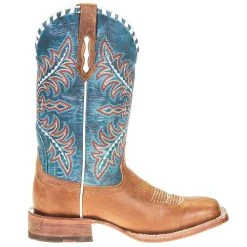 Ariat Women's Ariat Eldora Natural Tan 11in. Turquoise Top Cowgirl Boot -Ariat shop 10038279 4 4b082dc6 5f31 4fa2 ba86 c9d52a8956f2