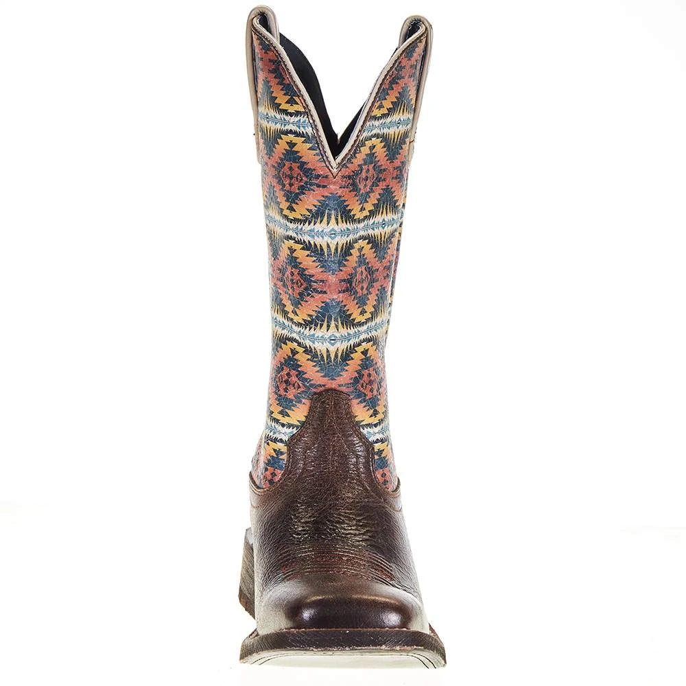 Ariat Women's Pendleton Circuit Savanna Crackled Cafe Cowgirl Boot 4 Ariat Women's Pendleton Circuit Savanna Crackled Cafe Cowgirl Boot - Image 2
