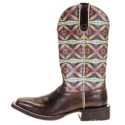 Ariat Women's Pendleton Circuit Savanna Crackled Cafe Cowgirl Boot 10 Ariat Women's Pendleton Circuit Savanna Crackled Cafe Cowgirl Boot -Ariat shop 10038476 2