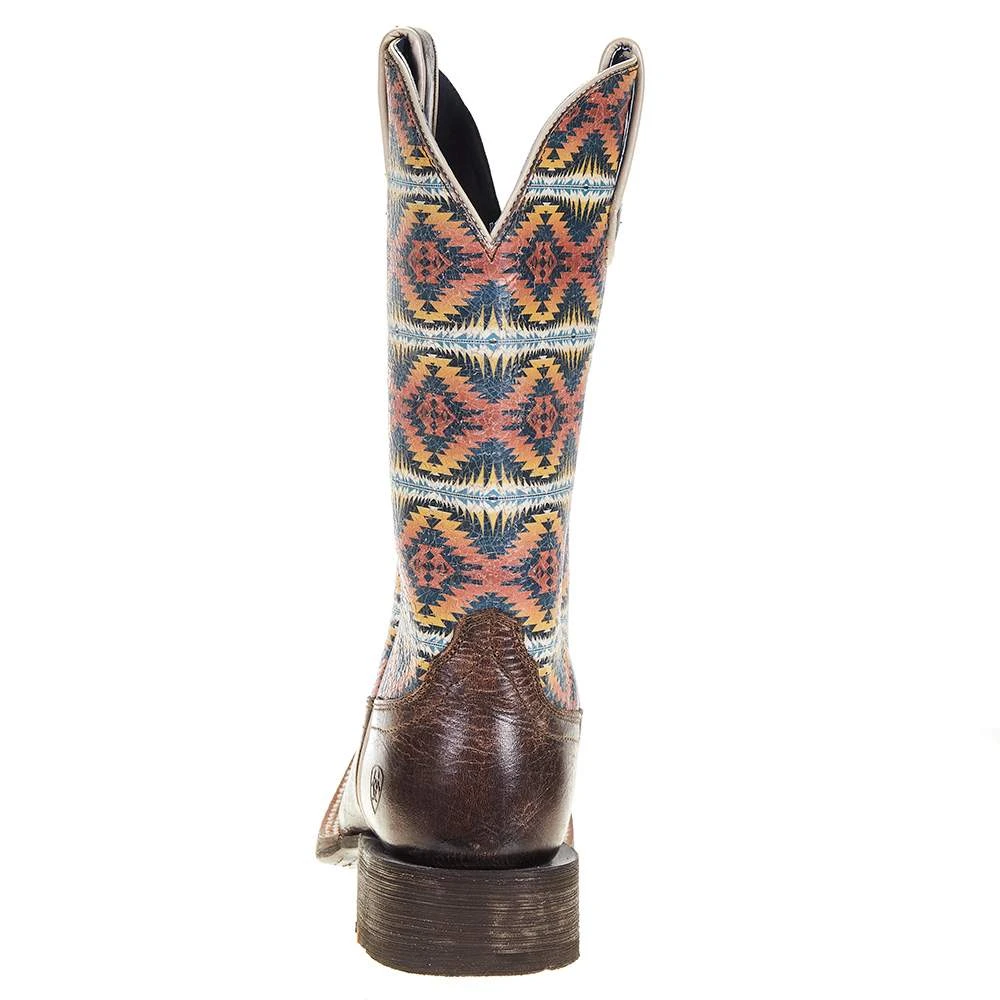Ariat Women's Pendleton Circuit Savanna Crackled Cafe Cowgirl Boot 6 Ariat Women's Pendleton Circuit Savanna Crackled Cafe Cowgirl Boot - Image 4
