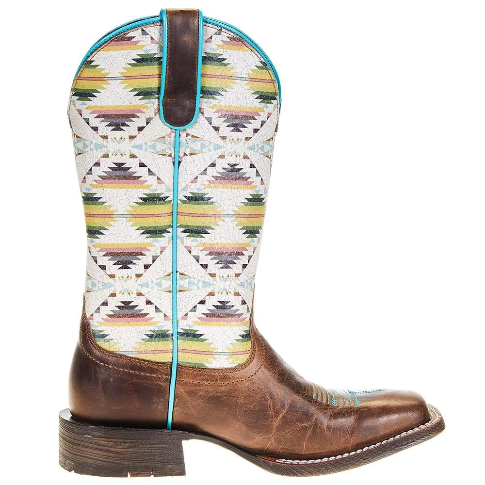 Ariat Women's Pendleton Circuit Savanna Amber Brown Cowgirl Boot 7 Ariat Women's Pendleton Circuit Savanna Amber Brown Cowgirl Boot - Image 5