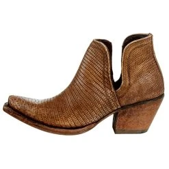 Ariat Women's Naturally Distressed Brown Dixon Lizard Western Boot 10 Ariat Women's Naturally Distressed Brown Dixon Lizard Western Boot -Ariat shop 10041029 3