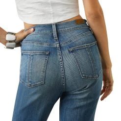 Ariat Women's High Rise Ultra Lucy Relaxed Straight Jean Fontana 8 Ariat Women's High Rise Ultra Lucy Relaxed Straight Jean Fontana -Ariat shop 10042220 02