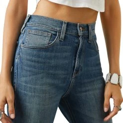 Ariat Women's High Rise Ultra Lucy Relaxed Straight Jean Fontana 9 Ariat Women's High Rise Ultra Lucy Relaxed Straight Jean Fontana -Ariat shop 10042220 03