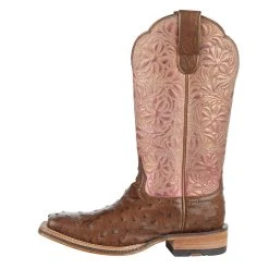 Ariat Women's Chocolate Full Quill 12in. Gold Top Cowgirl Boot 9 Ariat Women's Chocolate Full Quill 12in. Gold Top Cowgirl Boot -Ariat shop 10042383 3