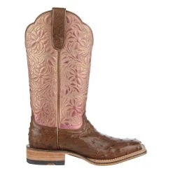 Ariat Women's Chocolate Full Quill 12in. Gold Top Cowgirl Boot 11 Ariat Women's Chocolate Full Quill 12in. Gold Top Cowgirl Boot -Ariat shop 10042383 5