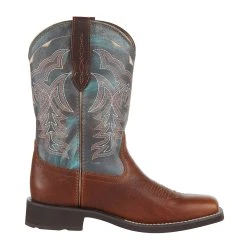 Ariat Women's Delilah Brown/Teal Boot -Ariat shop 10042420 5