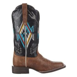 Ariat Women's Frontier Chimayo Wide Square Toe Western Boot -Ariat shop 10042573 5