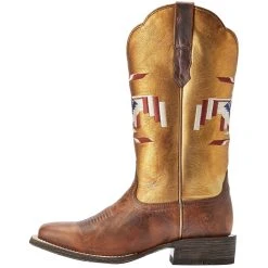 Ariat Women's Frontier Tan 12in. Tan Thunderbird Inlay Cowgirl Boot -Ariat shop 10042578 04