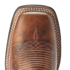 Ariat Women's Frontier Tan 12in. Tan Thunderbird Inlay Cowgirl Boot -Ariat shop 10042578 05