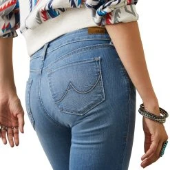 Ariat Women's Perfect Rise Katie Flare Louisiana Jean -Ariat shop 10043174 detail03