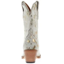 Ariat Women's Bandida White Metallic Hair On Bootie -Ariat shop 10044392 04