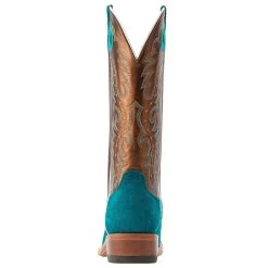 Ariat Womens Futurity Boon Ancient Turqouise Roughout Gilded Mocha Top Boot -Ariat shop 10044399 05