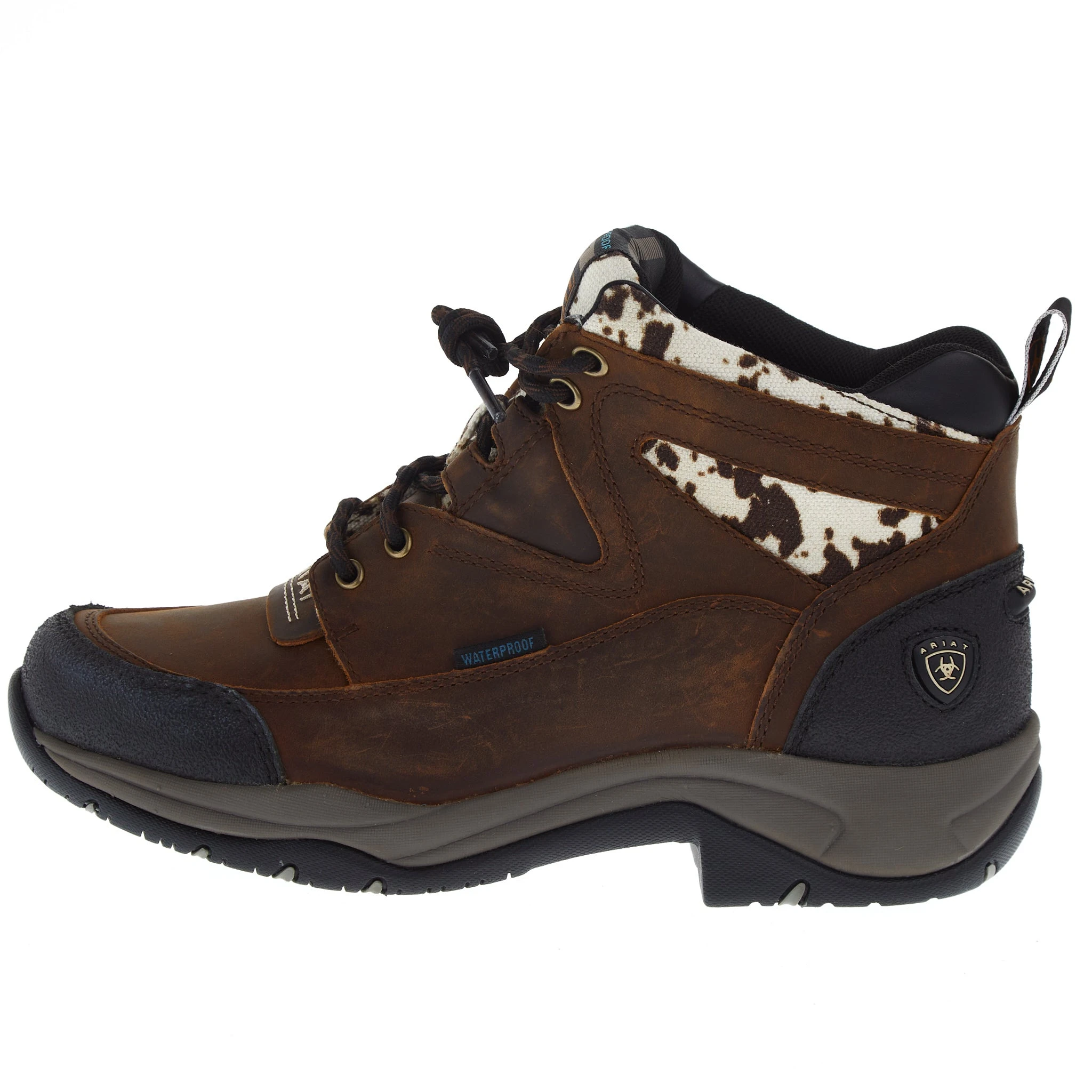 Ariat Women's Brown Speckled Cow Print Waterproof Terrain 5 Ariat Women's Brown Speckled Cow Print Waterproof Terrain - Image 3