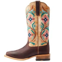Ariat Women's Frontier Daniella Tan 13 In Sanded White Cowgirl Boot 9 Ariat Women's Frontier Daniella Tan 13 In Sanded White Cowgirl Boot -Ariat shop 10044542 04