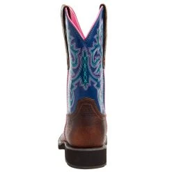 Ariat Women's Delilah Stretchfit Dark Cottage/ Ole Blue 10 In Top Boot -Ariat shop 10046855 03