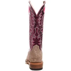 Ariat Women's Futurity Smokey Roughout/ Wine Patent 13 In Top Boot -Ariat shop 10047069 03