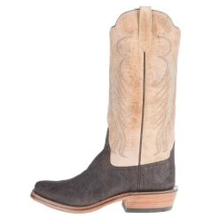 Rios Of Mercedes Women's Ride Ready Chocolate Elephant With Ivory Top Cowgirl Boots -Ariat shop 101028 2