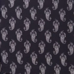 Wyoming Traders Liberty #4 Black Satin Silk Wild Rag