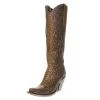 Corral Women's Tan Full Python 15' Snip Toe Boots 1 Corral Women's Tan Full Python 15' Snip Toe Boots -Ariat shop 104672 default l