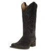 Circle G Women's Black Embroidered Square Toe Boot -Ariat shop 108698 default l