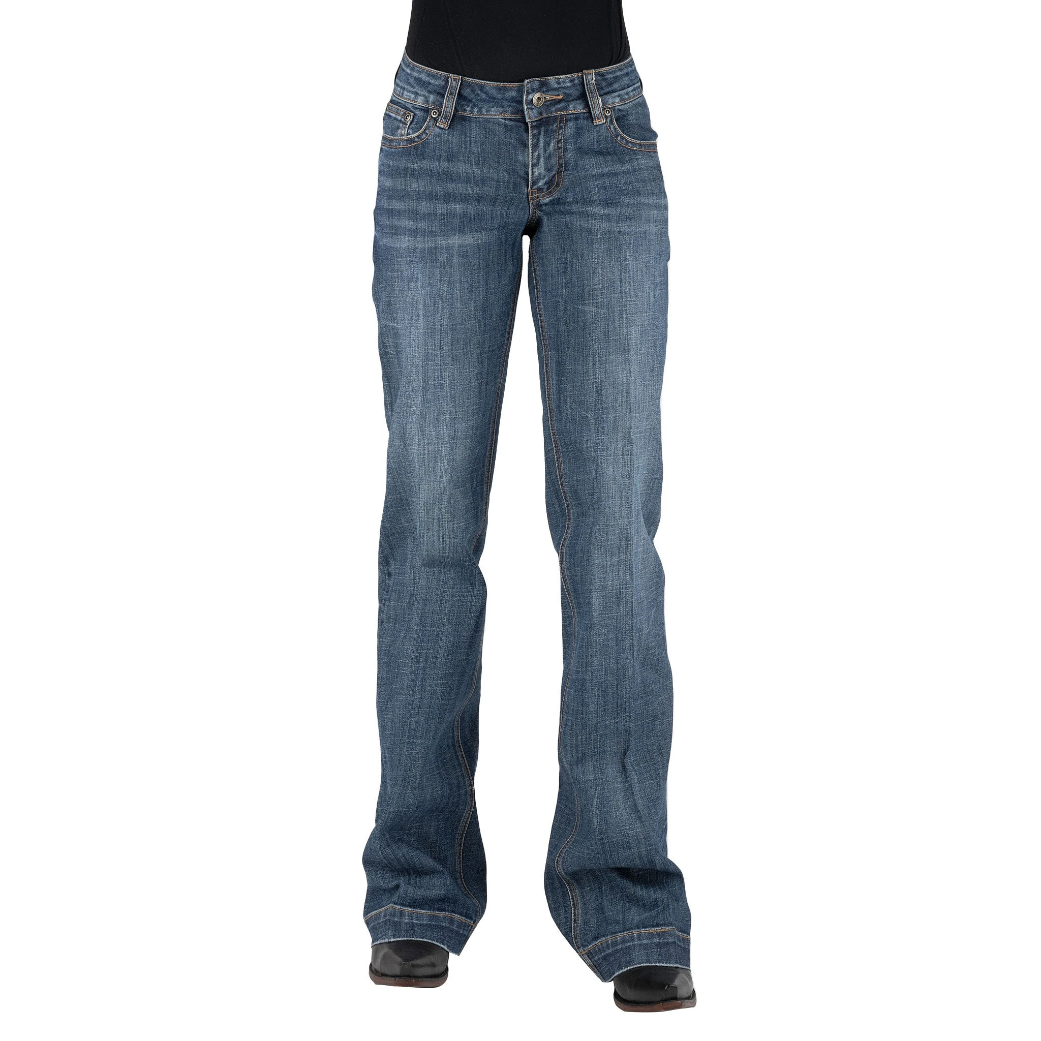 Stetson Women's Deco Pocket Trouser Jean 5 Stetson Women's Deco Pocket Trouser Jean - Image 3