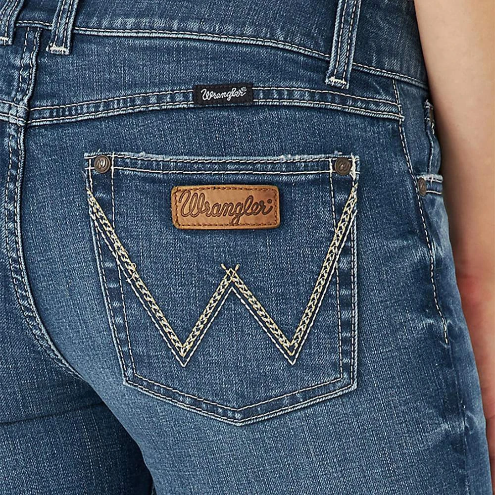 Wrangler Women's Retro Mae Wide Leg Dark Wash Jean 6 Wrangler Women's Retro Mae Wide Leg Dark Wash Jean - Image 4