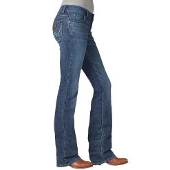 Wrangler Women's Retro Sadie Low Rise Bootcut Jeans 7 Wrangler Women's Retro Sadie Low Rise Bootcut Jeans -Ariat shop 112321498 02