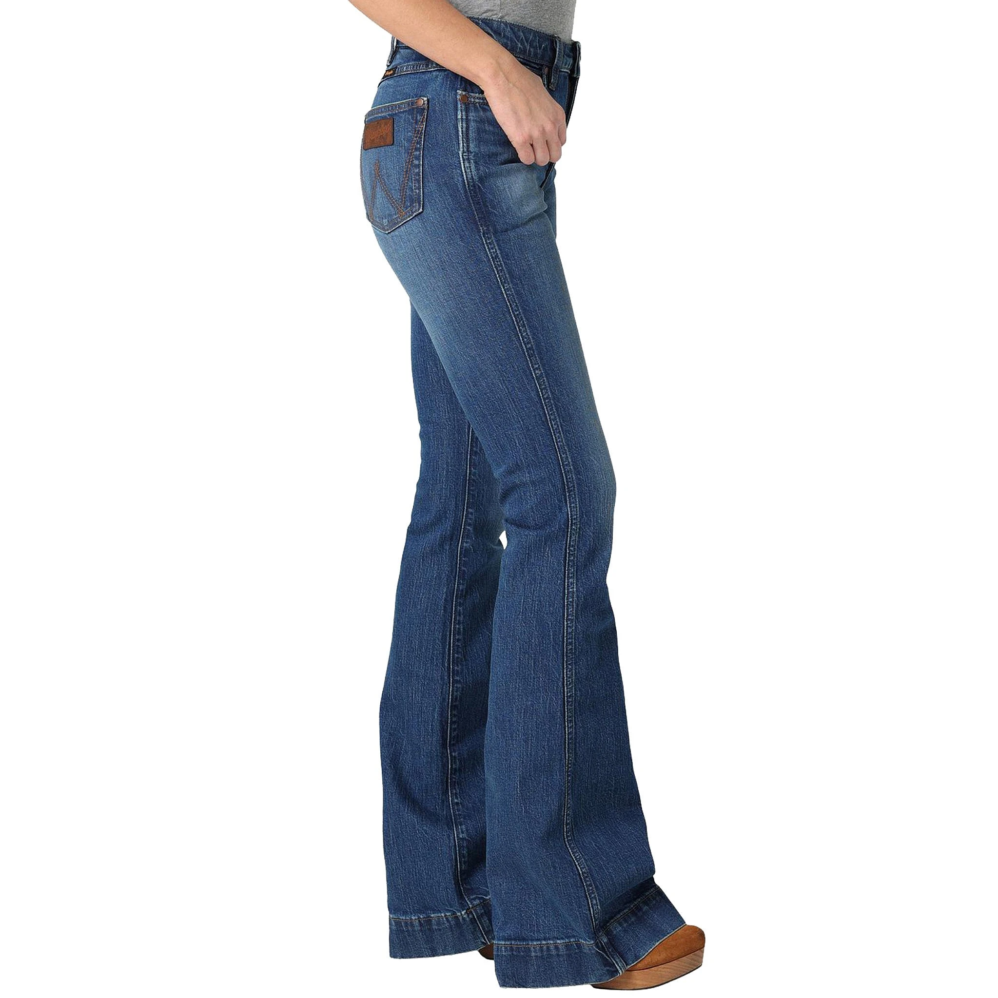 Wrangler Women'sRetro The Green Trouser Jean 4 Wrangler Women'sRetro The Green Trouser Jean - Image 2