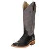 Anderson Bean Women's Black Full Quill Ostrich With Smoked Bacon Top -Ariat shop 114045 default l