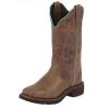 Justin Boot Company Women's Tan Jaguar 2in Diamond Jaguar Top Cowgirl Boots -Ariat shop 11589 default l