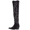 Liberty Black Women's Nobuck Grease Black Tall Boot -Ariat shop 116325 default l