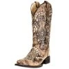 Circle G Women's Sand Embroidery Square Toe Boot -Ariat shop 118361 default l