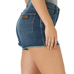 Wrangler Women's Retro High Rise Short -Ariat shop 11MWHBB 3