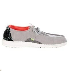 Heydude Womens Wendy Python Steel Grey Casual -Ariat shop 121413190 5 b4e0b94a 2aee 4f79 ab56 d8cfdbaf0f4b