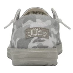 Heydude Women`s Hey Dude Wendy Funk Cloud Camo White Casual -Ariat shop 121933381 02