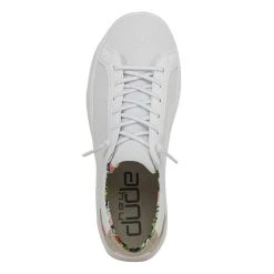 Heydude Women`s Hey Dude Karina Natural Coconute White Casaul -Ariat shop 121970172 4