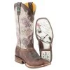 Tin Haul Footwear Womens Brown Rosealiscious Boot 13' Floral Top -Ariat shop 122087 default l