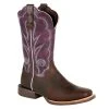 Durango Boots Womens Lady Rebel Pro 12`Oiled Brown/Plum